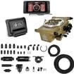 ACES EFI; Killshot 4-bbl EFI Fuel Kit; 5" Handheld; 255 In-line Fuel System; Blackjack Pro Series Billet Distributor; Gold