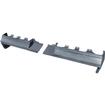 1981-87 Buick Regal, Grand National, GNX; Rear Bumper Fillers; Black