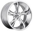 18" x 7" American Legend "Streeter" Wheel - Aluminum with Polished Center - 5 X 4" Bolt Pattern
