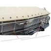 1961 Impala, Bel Air, Biscayne; Upper Grill Moldings; with Hardware; Pair