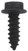 Tapping Screw; Hex Washer Head; #8-18 x 1/2" Long; Black Oxide