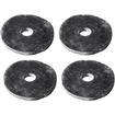 Mastic Sealer Washers, 1-3/4" Diameter, Seals Pal Nuts And Clip Nuts to Body Panel, 4 Piece Set