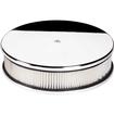 Billet Specialties Smooth Polished Billet Aluminum 10" x 3" Round Air Cleaner