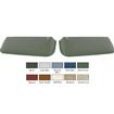 1971-76 Fullsize Hardtop, Sedan & Wagon Black premier Grain Perforated Sun Visors