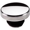 Billet Specialties Knurl Grip Polished Billet Aluminum Oil Cap - Push On