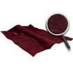 1982-87 Chevrolet Caprice 2 Door - Molded Cut Pile Carpet Set With Mass Backing - Maroon