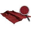 1986-87 Chevrolet Caprice 2 Door Dark Red Molded Cut Pile Carpet Set With Mass Backing