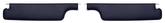 1965 Impala, Impala SS, Bonneville, Catalina; Sunvisors; Convertible; Madrid Grain Vinyl; LH and RH; Black - Brand: PUI