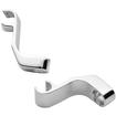 Billet Specialties Polished Billet Aluminum 1-Wire Valve Cover Mount Ignition Wire Separators