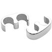 Billet Specialties Polished Billet Aluminum 2-Wire Floating Ignition Wire Separators