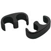 Billet Specialties Black Anodized Billet Aluminum 2-Wire Floating Ignition Wire Separators