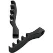 Billet Specialties Black Anodized Billet Aluminum 4-Wire Head Mount Ignition Wire Separators