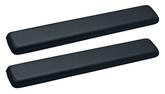 1962-64 Impala, Bel  Air; Front Arm Rest Pads; 2 Door; Vinyl Wrapped with Steel Core; Black; Pair