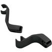 Billet Specialties Black Anodized Billet Aluminum 1-Wire Valve Cover Mount Ignition Wire Separators