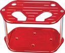 Red Ball Milled Billet Battery Box For 34 Series Optima Battery