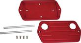 Red Ball Milled Billet Full Cover Battery Box For Group 51 Series Optima Battery