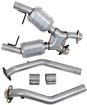 1996-98 Ford Mustang; GT 4.6L; BBK High Flow X-Pipe With Converters; 2-1/2"