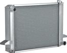 1964-70 Mopar B-Body Std Trans Natural Finish 29"X19" Aluminum Cross-Flow Radiator With RH Outlet