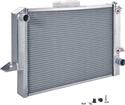 1964-76 Mopar A-Body Auto Trans Natural Finish 30"X19" Aluminum Cross-Flow Radiator With RH Outlet