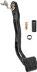 1967-72 Chevy/GMC Truck Auto Trans Lokar Billet Brake Pedal Arm - Black Anodized - Standard Pad