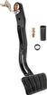 1967-72 Chevy/GMC Truck Automatic Trans Lokar Billet Brake Pedal Arm- Black Anodized - Long Pad