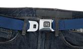 Seat Belt Trouser Belt GM Buckle (Navy Blue)