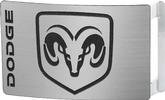 Ram / Dodge Brushed Silver Logo Belt Buckle