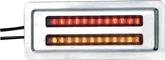 4" Weld-In LED Third Brake Lamp with Amber and Red LED