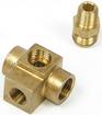 1959-61 Chevrolet - 4-Way Carburetor Line Adapter (Brass)