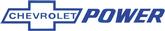 Blue Bow Tie Chevrolet Power Sticker