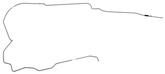 1984-85 Buick Regal Grand National - Front To Rear Fuel Line - Stainless Steel
