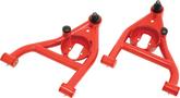 1967-69 F-Body, 1968-74 Nova BMR Suspension Lower Control Arms with Front Bump Stops and Red Finish