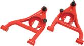 1967-69 F-Body, 1968-74 Nova BMR Suspension Lower Control Arms with Rear Bump Stops and Red Finish