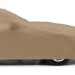 1970-76 Plymouth Duster; 2-Door Coupe; Custom Flannel Car Cover; w/o Mirror Pockets; Tan