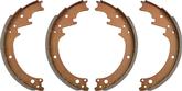 1965-72 GM Truck Bonded Brake Shoes Rear With Leaf Springs
