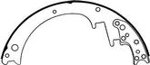 1960-64 GM Truck Riveted Brake Shoes 12" X 2"