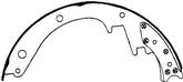 1976-77 GM Truck Riveted Brake Shoes Rear 11-5/32" X 2-3/4"