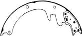1976-01 GM Truck Riveted Brake Shoes Rear 13" X 2-1/2"