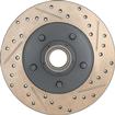 1971-87 Chevrolet/GMC Truck Stop Tech® Sport Drilled/Slotted Front Brake Rotor; RH