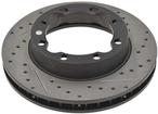 1988-00 Chevrolet/GMC Truck Stop Tech® Sport Drilled/Slotted Front Brake Rotor; LH