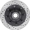 1992-00 Chevrolet/GMC Truck Stop Tech® Sport Drilled/Slotted Front Brake Rotor; LH