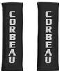Corbeau 3" Harness Pads;  Black