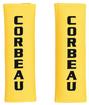 Corbeau 3" Harness Pads;  Yellow