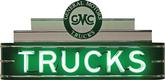 48" x 24" x 8" GMC Truck Neon Sign