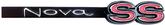 1967 Chevrolet Nova; "Nova Super Sport" Grill Emblem; GM Licensed
