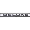 1971-72 Chevrolet Pickup Truck; "Deluxe" Front Fender Emblem Set; Pair