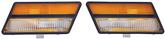 1980-82 Corvette; Front Side Marker Assembly; RH and LH; Pair; Made in the USA!