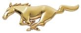 1994-04 Ford Mustang; Running Pony Grill Emblem; 24K Gold Plated