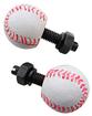 Baseball License Plate Bolts