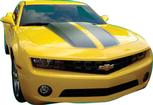 2010-13 Camaro Coupe Silver Rally Stripe Set